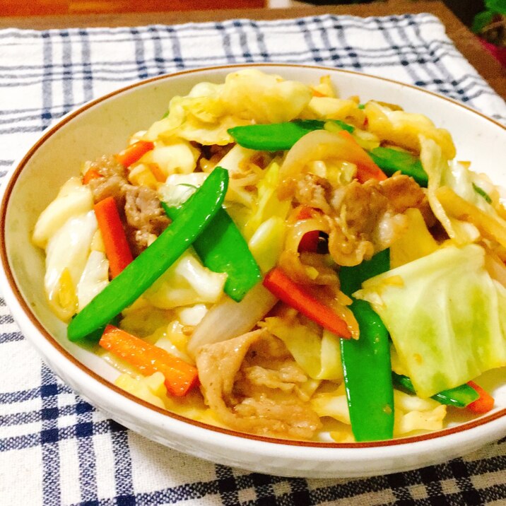 簡単夕飯＊お弁当にも♪塩麹漬け豚肉と野菜の炒めもの